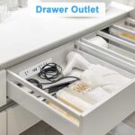 drawer outlets, drawer outlets with usb, drawer outlets black, buy to online