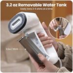 Neakasa Magic 1 Vacuum Steamer, Handheld Travel Garment Steamer for Clothes, 2300Pa Suction for Clothes Grips, Steamer Iron 2 In 1, Ready to Wear