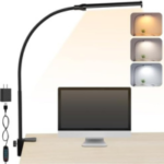 LED Desk lamp with Clamp, led desk lamps for home office