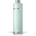 Ninja Thirsti 18oz Travel Water Bottle, For Carbonated Sparkling Drinks, Colder and Fizzier Longer, Leak Proof, 24 Hrs Cold, Dishwasher Safe, Stainless Steel Insulated Tumbler, Seafoam Blue, DW1801MT