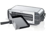Ninja ST101 Foodi 2-in-1 Flip Toaster, 2-Slice Capacity, Compact Toaster Oven, Snack Maker, Reheat, Defrost, 1500 Watts, Stainless Steel, 6 Functions