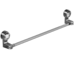 Suction Cup Towel Bar 12~22 Inch Expandable Removable Bathroom Towel Holder Stainless Steel Bathroom Towel Rack No Drilling Suction Bar Rack for Tile Wall (not Paint Wall)