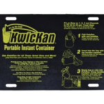 KC100IS Portable Instant Container, Black/Yellow