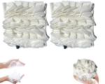 Loufee, The Leeffa, The Leeffa Soft Loofah and Washcloth, 2-in-1 Shower Washcloth, 2-in-1 Bath Loofah Sponge, Loufee Bath Sponge, Shower Scrubber for Body, Exfoliating Bath Sponge