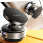 LISEN Vacuum Magnetic Phone Holder Stand, Super Stable Magnetic Suction Cup Phone Mount 360° Adjustable, Electric Vacuum Suction Phone Mount for Magsafe for iPhone 16e 16 Pro Max 15 14 13 12